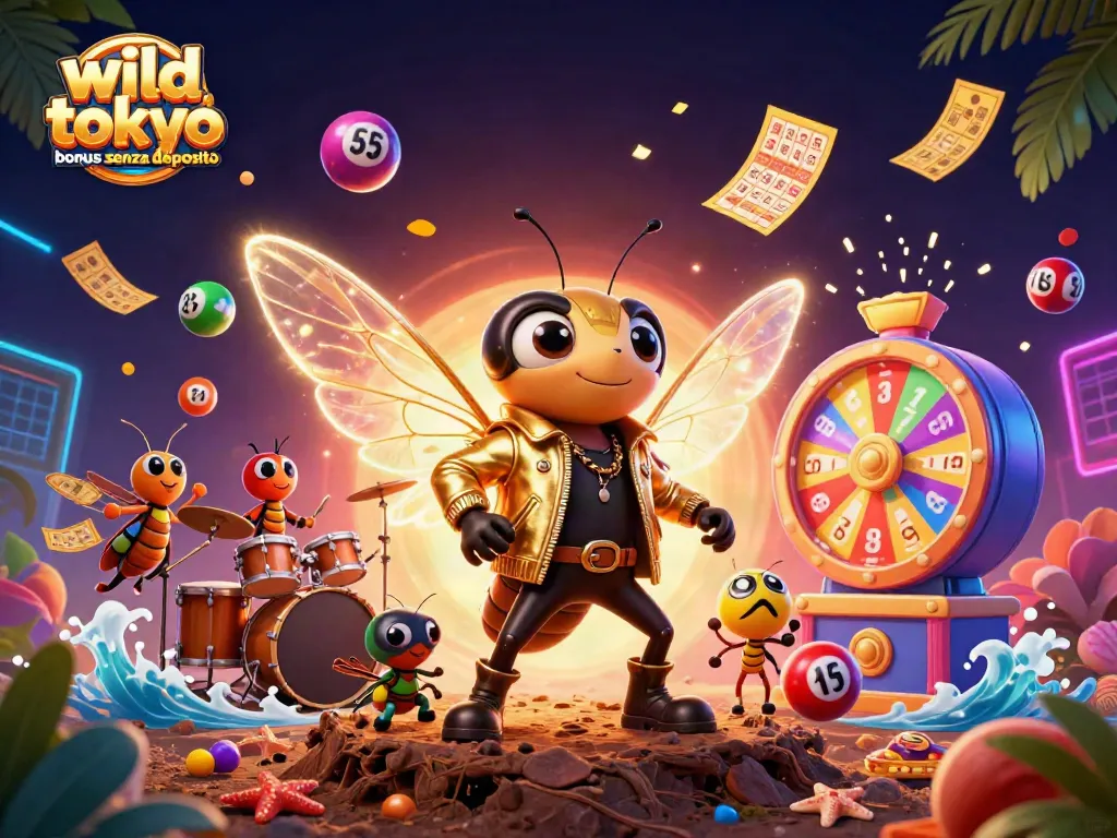 Claim the wild tokyo bonus senza deposito and spin colorful lottery balls while enjoying vibrant casino fun.